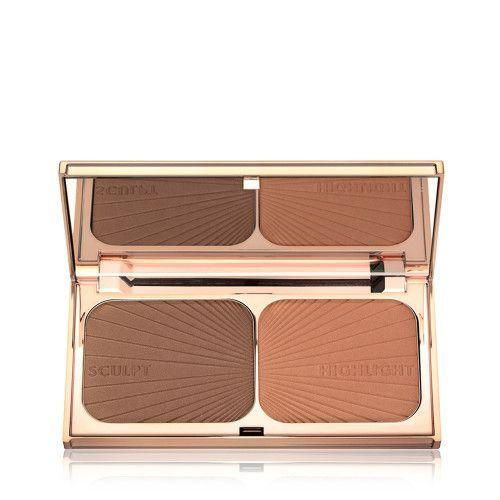 Charlotte Tilbury Пудровый хайлайтер FILMSTAR BRONZE & GLOW (MEDIUM TO ...