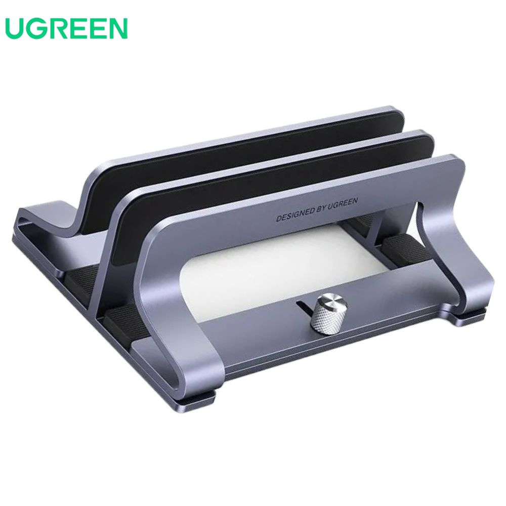 Подставка UGREEN LP258 (60643) Vertical Laptop Stand (Dual-slot) вертикальная для ноутбука (для 2 шт). #1