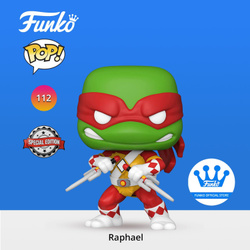 Funko POP! Power Rangers Ninja Turtles Raphael 112 Exclusivo Original -  Moça do Pop - Funko Pop é aqui!