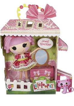 Игровой домик-переноска с куклой Lalaloopsy (Лалалупси) Mini и аксессуарами