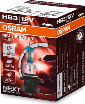 ✓ Osram H1 Night Breaker Laser Nouvelle Génération +150%