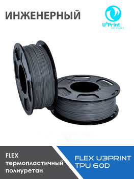 ERYONE TPU Filament 1.75mm for 3D Printer +/- 0.05mm,95A, 0.5kg (1.1 LBS) /  Spool, Transparent