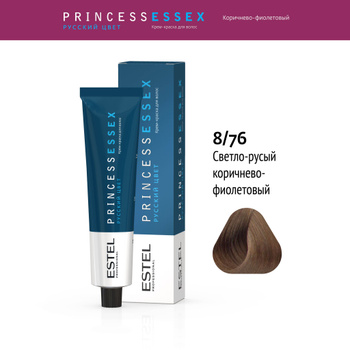 Краска для волос Estel Professional Princess Essex тон 8.76 светло-русый коричнево-фиолетовый 60мл