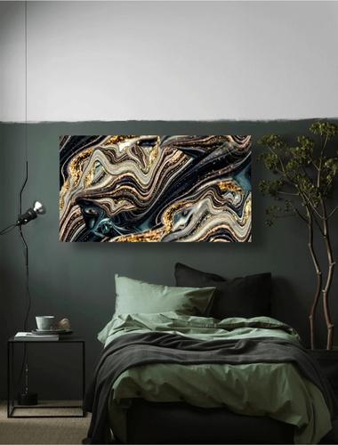 Современная картина на холсте, натянутая на подрамник / 50х90 ...