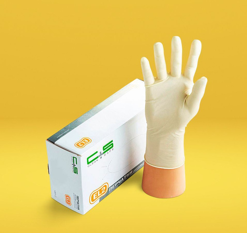 Перчатки медицинские смотровые латексные Clean+Safe (C&S) EL2 ...