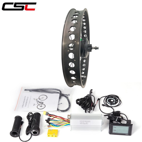 Мотор-колесо для фэтбайка заднее, 26", 36В, 350Вт, ось 170мм, набор с ...