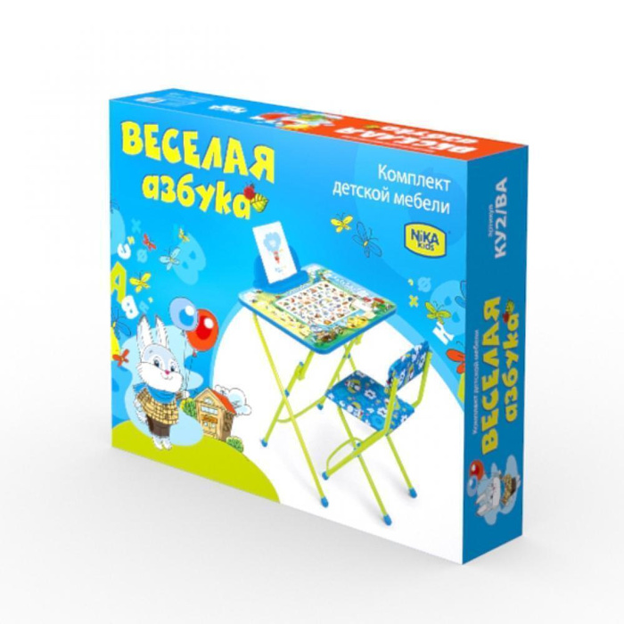 Комплект мебели nika kids веселая азбука