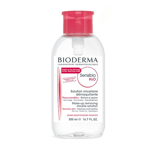 BIODERMA СЕНСИБИО Н20 Мицеллярная вода, флакон-помпа, 500 мл - купить с ...