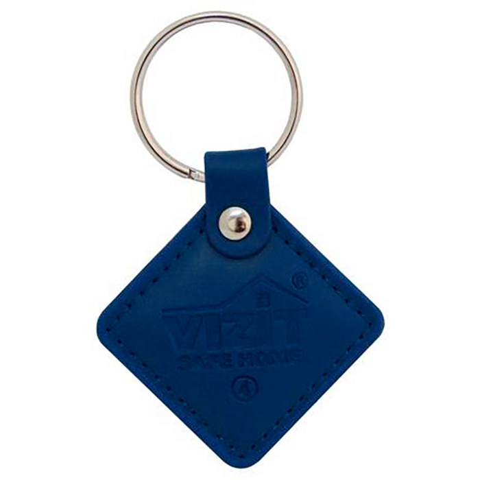 VIZIT-RF3.2 ключ-брелок для домофона Mifare (кожа)/ магнитный ключ для ...