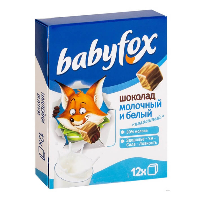 Baby fox молочный шоколад