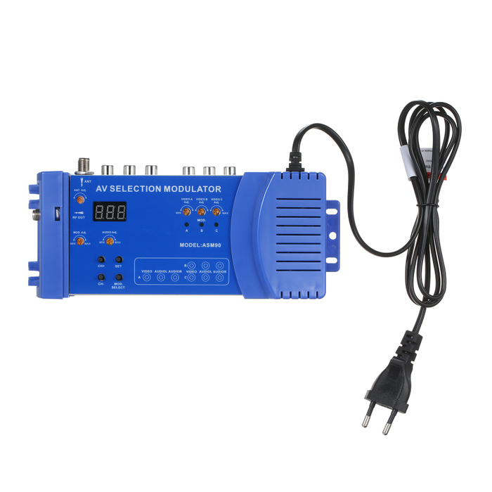 Модулятор AMS90 AV Дополнительный модулятор VHF UHF PAL/NTSC Standard ...
