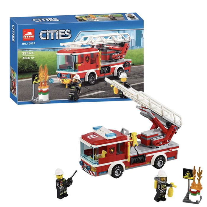 lego fdny fire truck