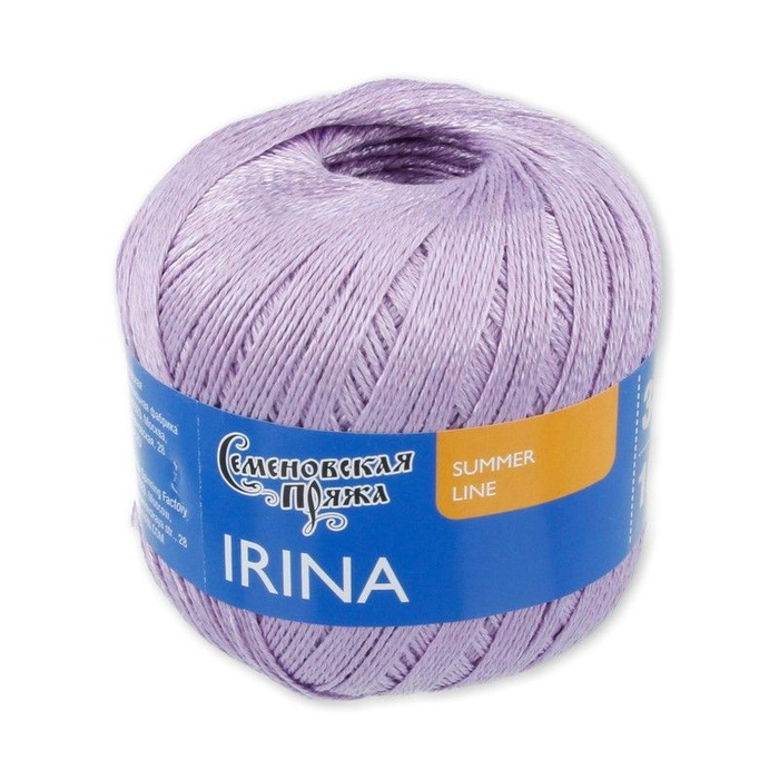 Пряжа Семеновская МШФ _Irina (Ирина) 66% хлопок, 34% вискоза 100 г 334 ...