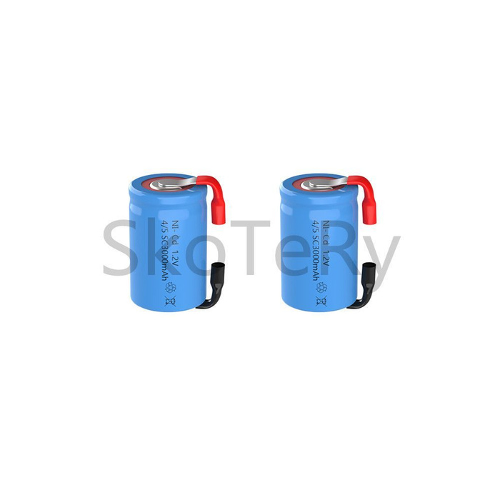 2шт. 4 / 5 SC Subc 1.2V 3000 mAh 4/5SC Ni - CD Зарядные батареи со ...