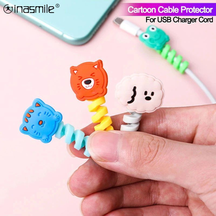 4 шт Защита кабеля от излома - купить с доставкой по выгодным ценам в ...