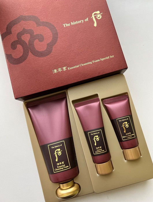 The history of Whoo Набор для умывания Jinyulhyang Essential Cleansing ...