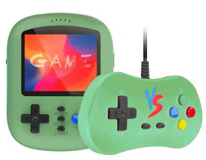 Игровая приставка GAME BOX Handheld Console K21 620 in 1 (+gamepad) Green купить с доставкой