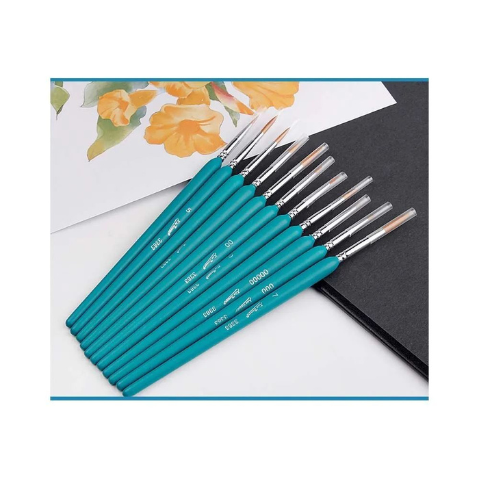 Набор кисточек (11 шт.) для миниатюр (ДнД, DnD, Warhammer) - купить с ...