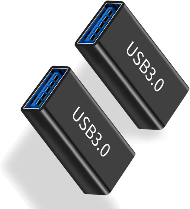 Переходник USB мама-мама, 5 шт., удлинительный разъем адаптера USB 3.0 ...