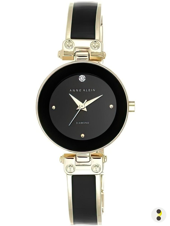 Женские часы Anne Klein Steel 1980BKGB - купить с доставкой по выгодным ...