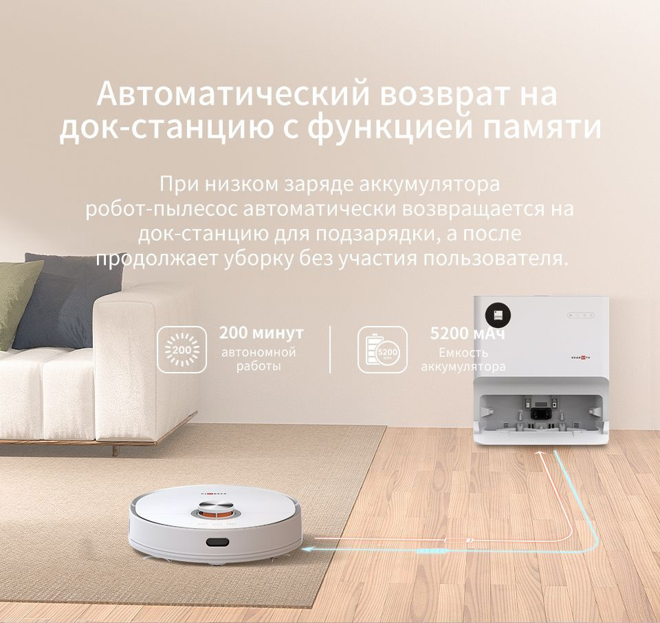 Робот-пылесос KUANLITU G1 - купить по выгодной цене в интернет-магазине ...