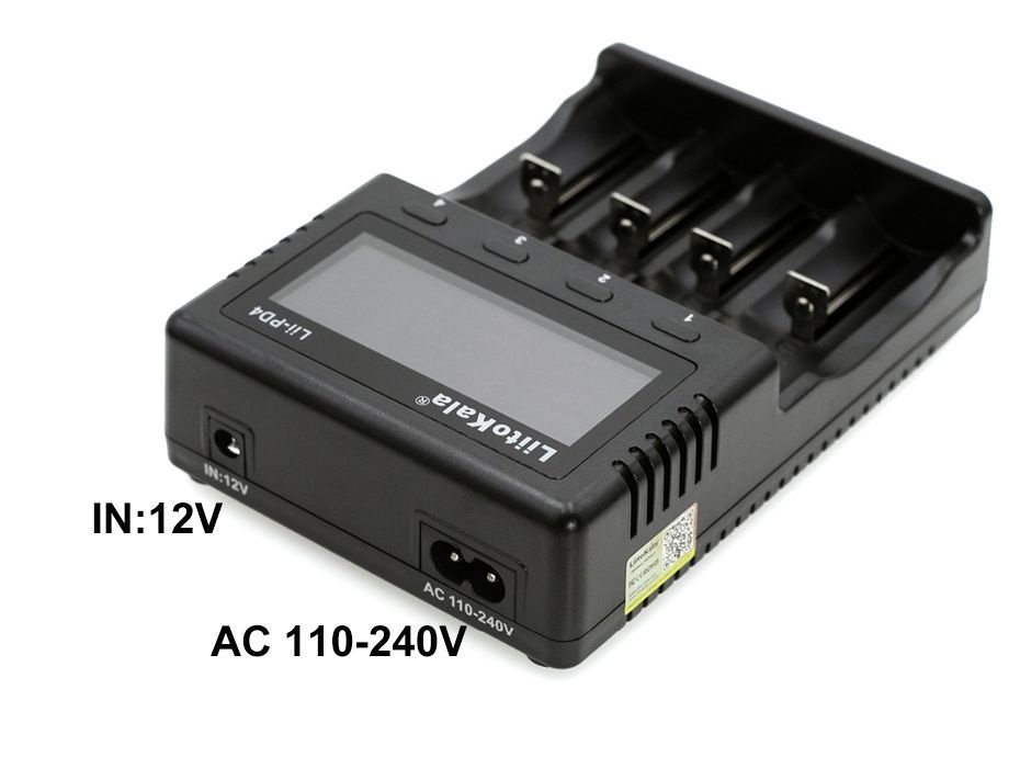 Liitockala Lii - PD4 18650 Зарядное устройство 26650 3,7 В литий - ион ...