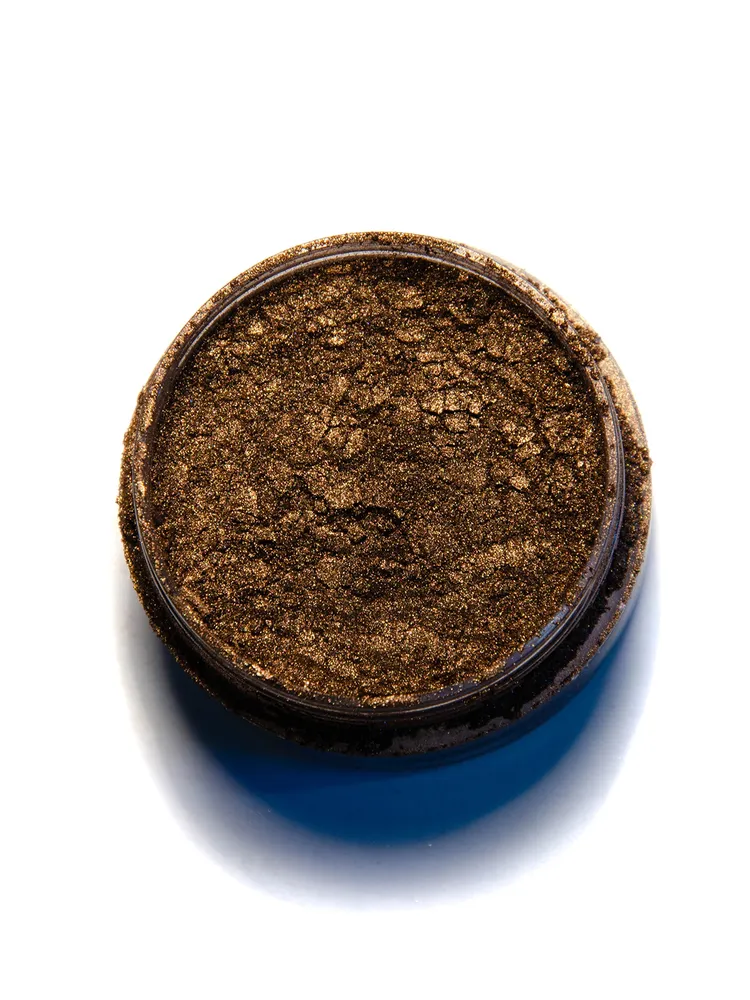 Декоративный сухой пигмент порошок (пудра) Luxart Pigment золото коричневое 25 г, 25 г, фото 2