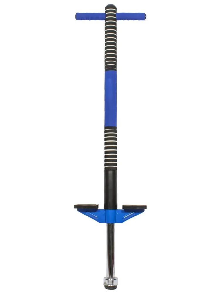 Тренажер кузнечик Pogo Stick Mini до 40 кг"Street Hit" Синий, 40 кг, фото 6