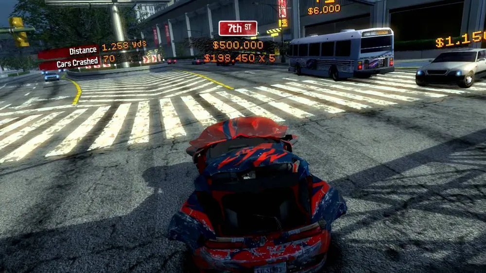 Игра Xbox 360 Burnout Paradise (XBox 360, Xbox Series, Английская версия), вариант, фото 4