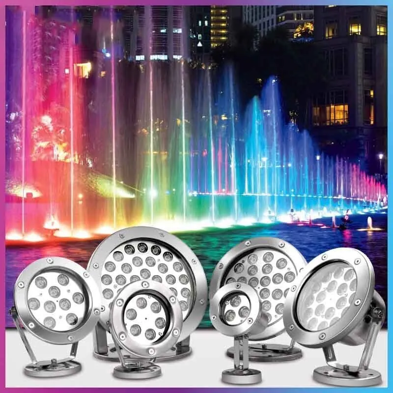 Светильник подводный Pondtech 925 Led1RGB 24В 12Вт для фонтана, 12 Вт, фото 4