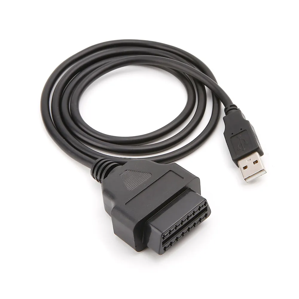 1 1-метровый 16-контактный кабель для преобразования OBD2 в USB, вариант, фото 2