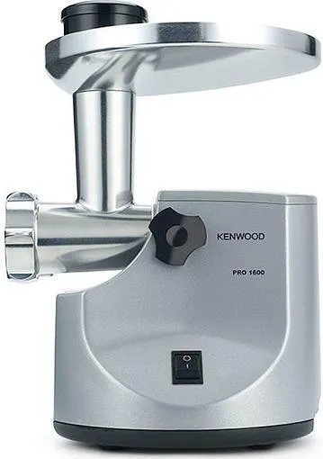 Мясорубка электрическая Kenwood MG510, серебристый, мощность 1600 Вт, реверс, отсек для кабеля, 3 решетки для фарша, вариант, фото 2