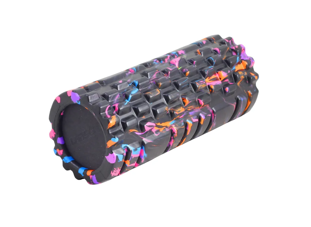 Цилиндр рельефный для фитнеса Larsen EG02 13см х 33 см multicolor Style1, вариант, фото 5