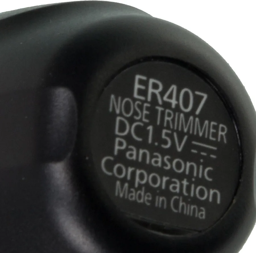 Триммер для носа и ушей PANASONIC ER407 черный, черный, фото 4
