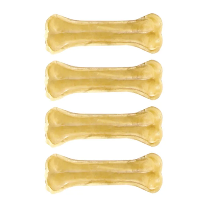 Косточки жевательные DENTAL, 10см, 120-160г (уп.4шт.) / лакомство для собак Triol, 160 г, фото 3