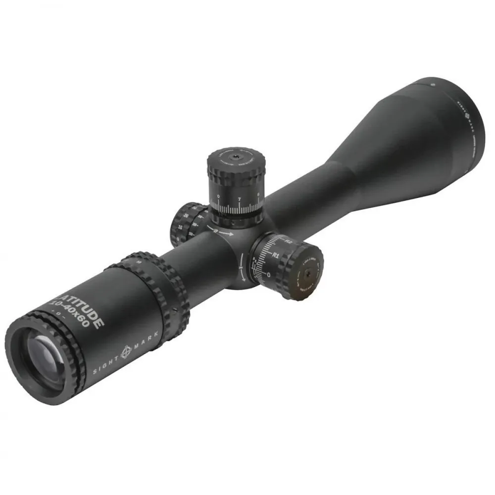 Оптический прицел Sightmark Latitude 10-40x60 Benchrest, D34 мм, 2-ая фокальная плоскость, Zero Stop, подсветка сетки зеленая/красная (SM13044BR), 1040x60, фото 5