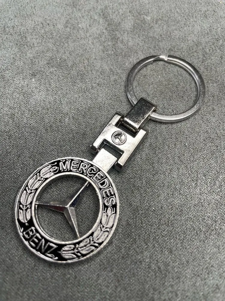 Металлический брелок для ключей Mercedes Benz Мерседес, вариант, фото 5