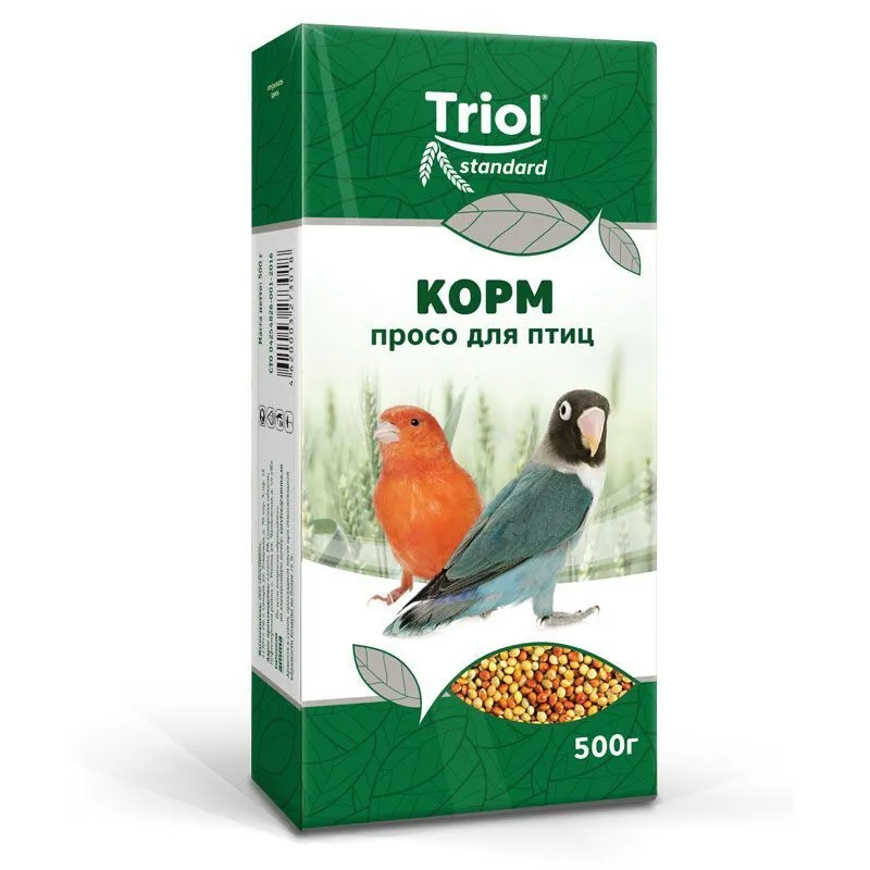 Корм для птиц "Просо", 500г, Тriol Standard, 500 г, фото 3