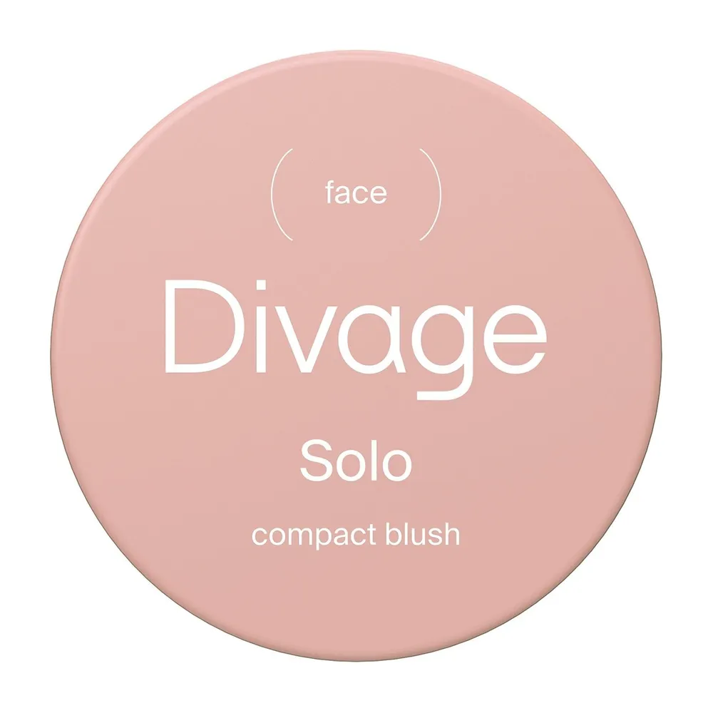 DIVAGE Румяна компактные Solo Compact Blush, 2 г, 01, 2 г, фото 2