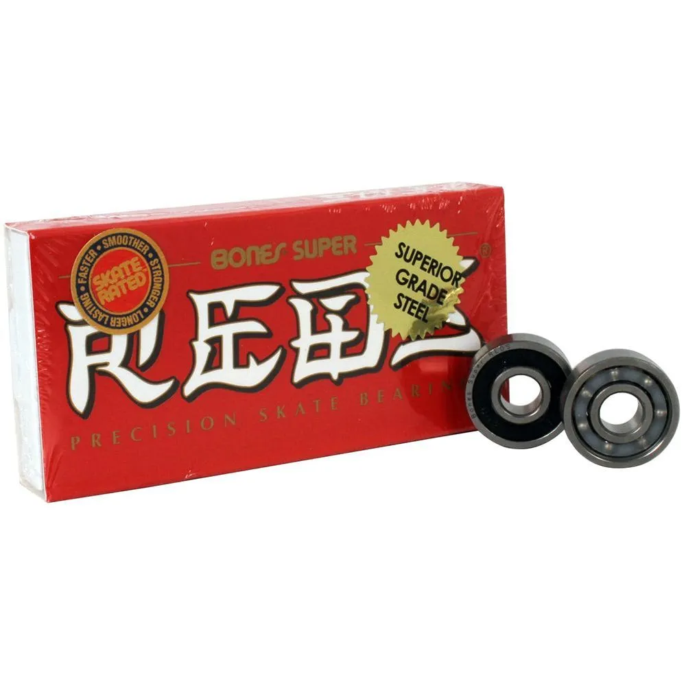 Подшипники для скейтборда, лонгборда, самоката Bones reds super, вариант, фото 3