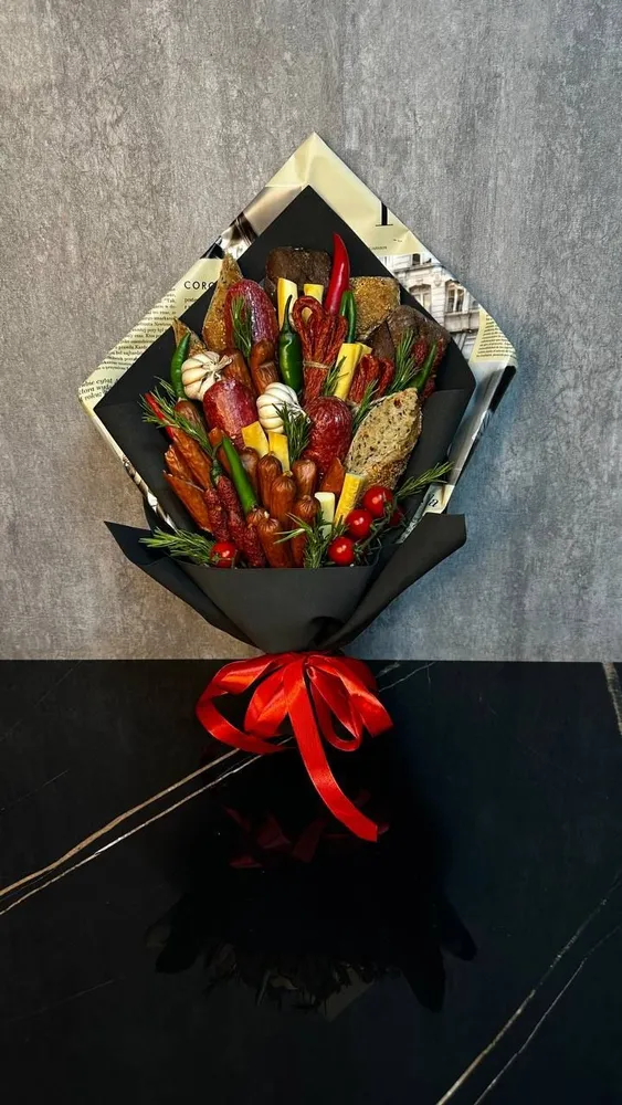 Мужской букет, мясной букет, вариант, фото 4