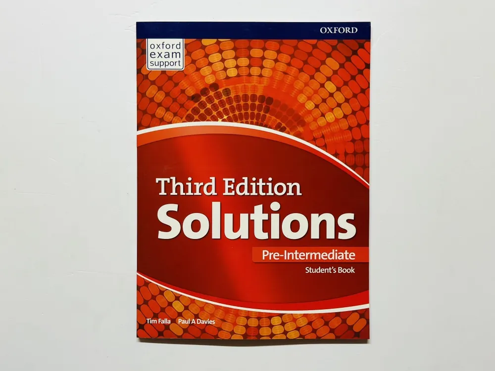 Solutions Pre intermediate Third Edition Комплект: Student's Book + Workbook + Диск | Falla Tim, вариант, фото 2