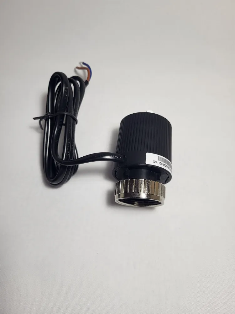 Engo сервопривод безшумный нормально закрытый, M30x1.5, 230V, E30NC230 монтажный кабель 0,9м потребление 2вт, 30x1.5, 0,9 м, фото 4