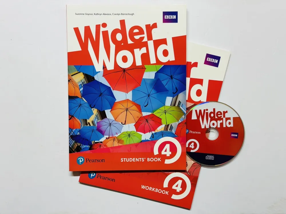 Wider World 4: Students Book + Workbook + CD, вариант