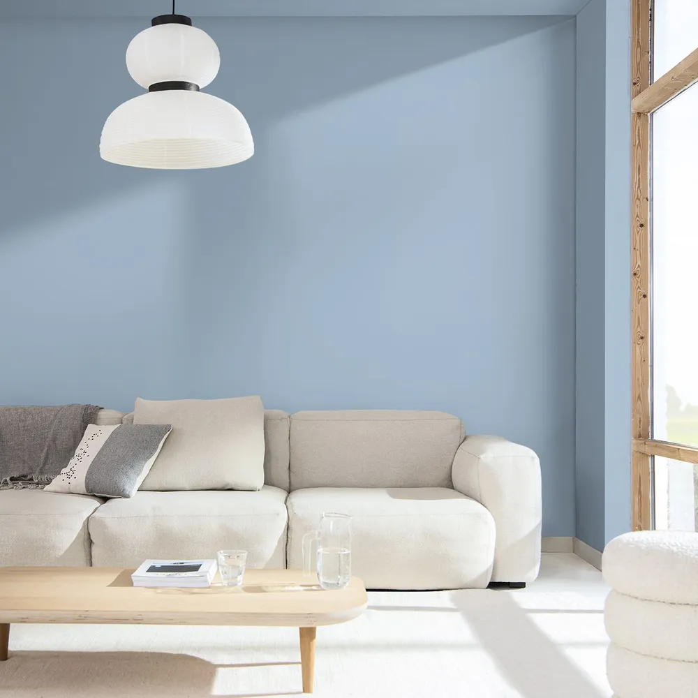 Краска колерованная на водной основе для стен и потолков моющаяся Luxium by Dulux Diamond Matt Алмазная Прочность матовая база BW 4.5 л (Готовый цвет: 18BB 59/133 - Товар под заказ), 4,5 л, фото 3