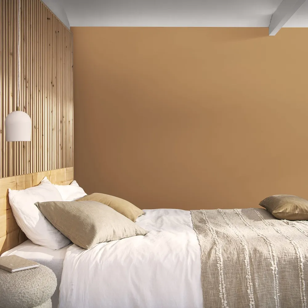 Краска колерованная на водной основе для стен и потолков моющаяся Luxium by Dulux Diamond Matt Алмазная Прочность матовая база BC 2.25 л (Готовый цвет:96YR 33/309 - Товар под заказ), 2,25 л, фото 4