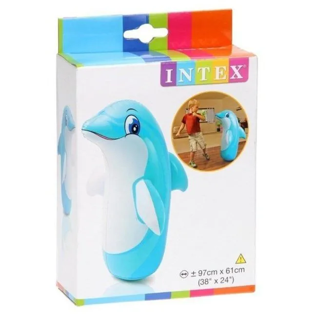 Intex 44669 Надувная игрушка-неваляшка, от 3 лет, 3 вида, вариант, фото 5