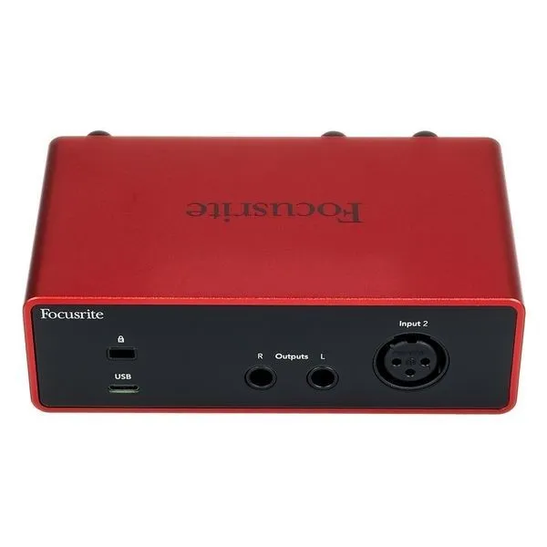 Focusrite Прибор для обработки звука Scarlett Solo 4th Generation, красный, красный, фото 4