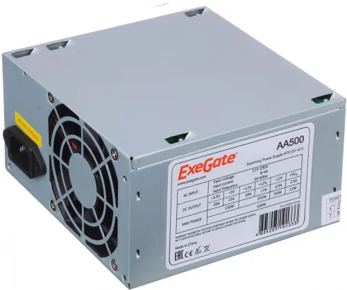 Блок питания 500W ExeGate AA500 EX256711RUS-PC