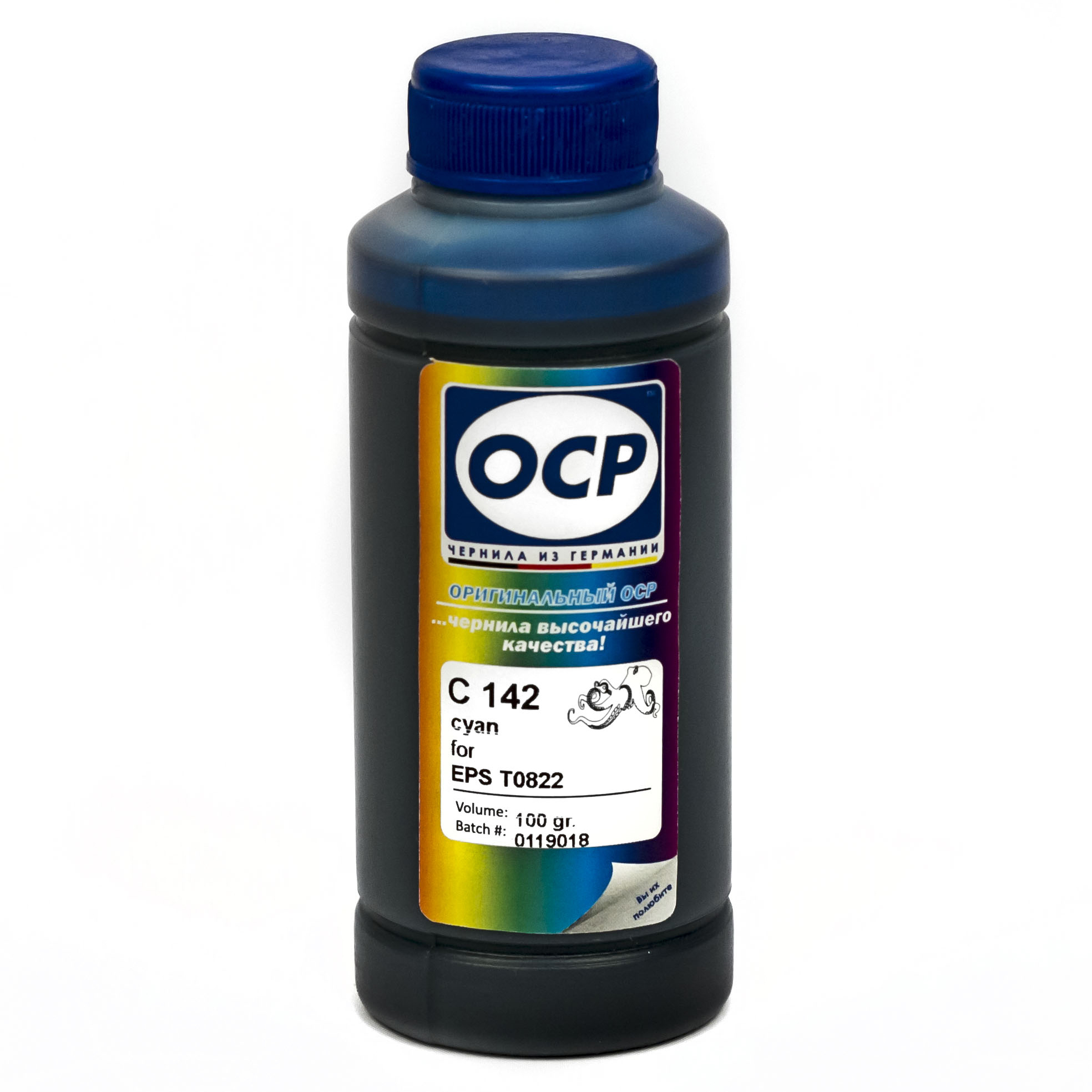 Расходник для печати OCP ocpclaria115, Голубой (cyan), для струйного ...